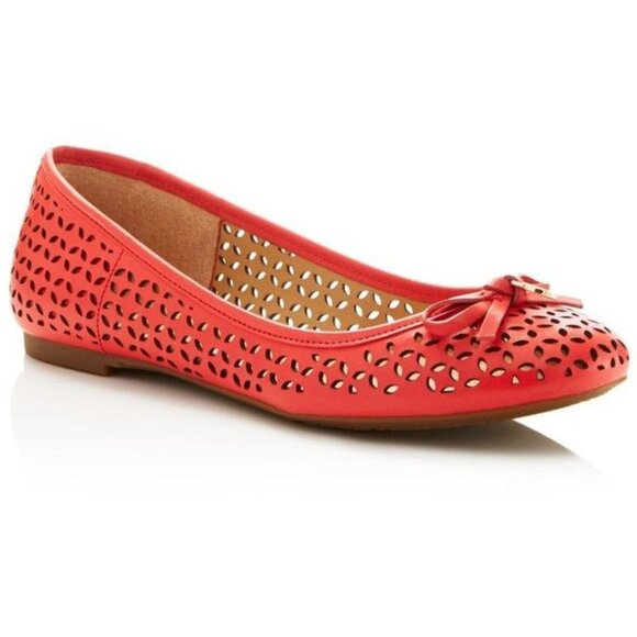 Michael Michael Kors Olivia Perforated Ballet Flats - Picture 1 of 6